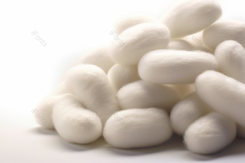 原生态的白色的天然蚕茧,高清,摄影图,摄影图片,图片大全,摄影图免费下载